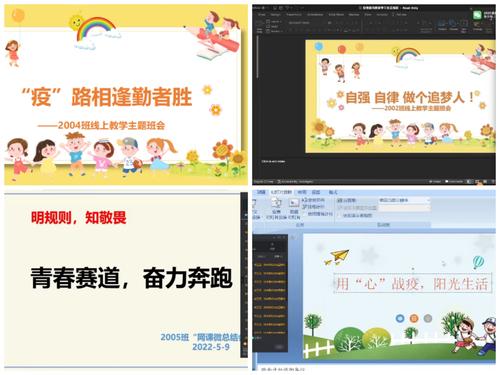 各班精心召开线上学习每周总结会 各班精心召开线上学习每周总结会