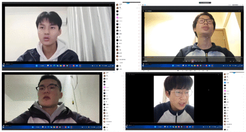 6.同学们在分享自己学习宪法的收获 6.同学们在分享自己学习宪法的收获