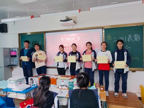 3.对高三二测优秀学生进行表彰 3.对高三二测优秀学生进行表彰