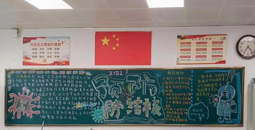 3“防治肺结核”黑板报 3“防治肺结核”黑板报