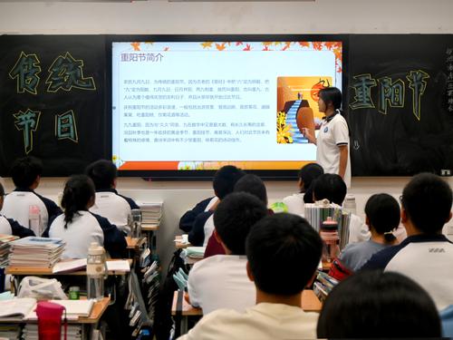 1班会课现场 1班会课现场
