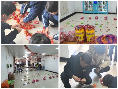 学生布置场地照片 学生布置场地照片